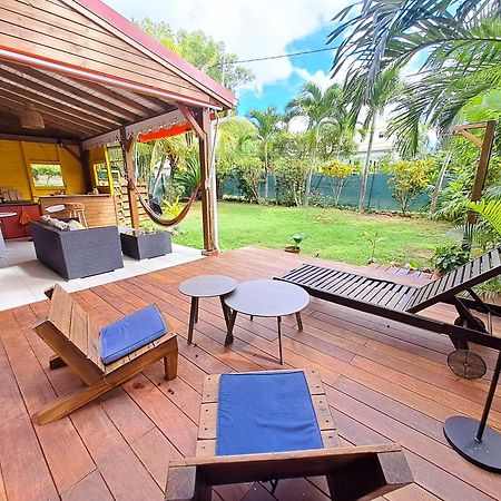 Yuka Lodge - Bungalow Prive Avec Jardin En Pleine Nature Sainte-Anne  Buitenkant foto
