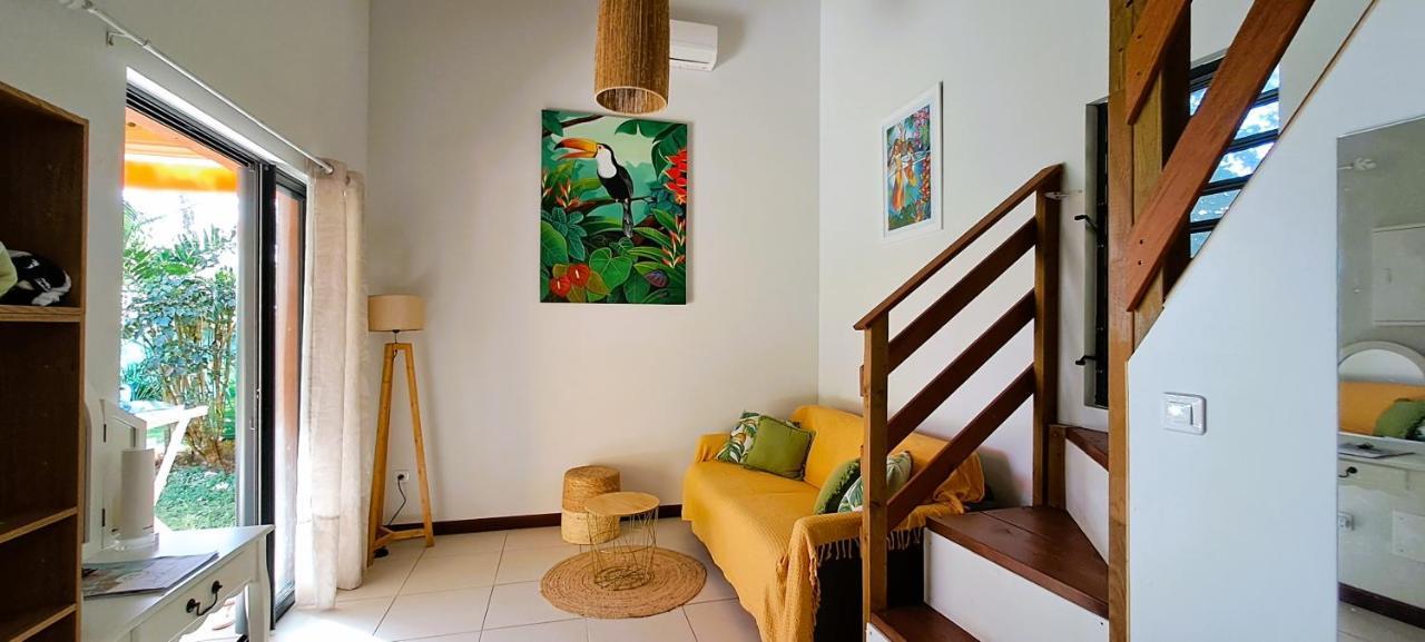 Yuka Lodge - Bungalow Prive Avec Jardin En Pleine Nature Sainte-Anne  Buitenkant foto