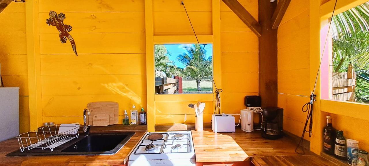 Yuka Lodge - Bungalow Prive Avec Jardin En Pleine Nature Sainte-Anne  Buitenkant foto
