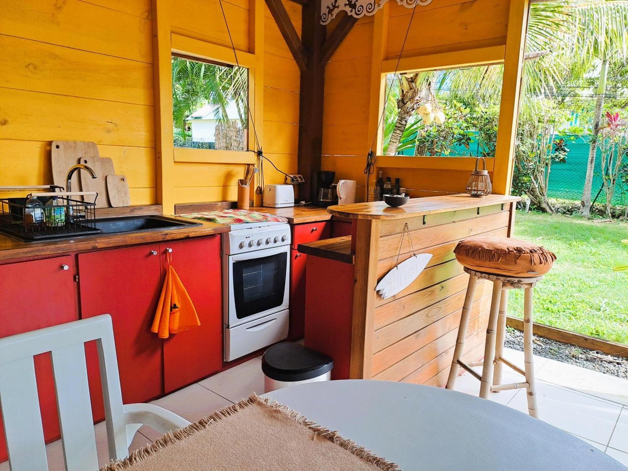 Yuka Lodge - Bungalow Prive Avec Jardin En Pleine Nature Sainte-Anne  Buitenkant foto