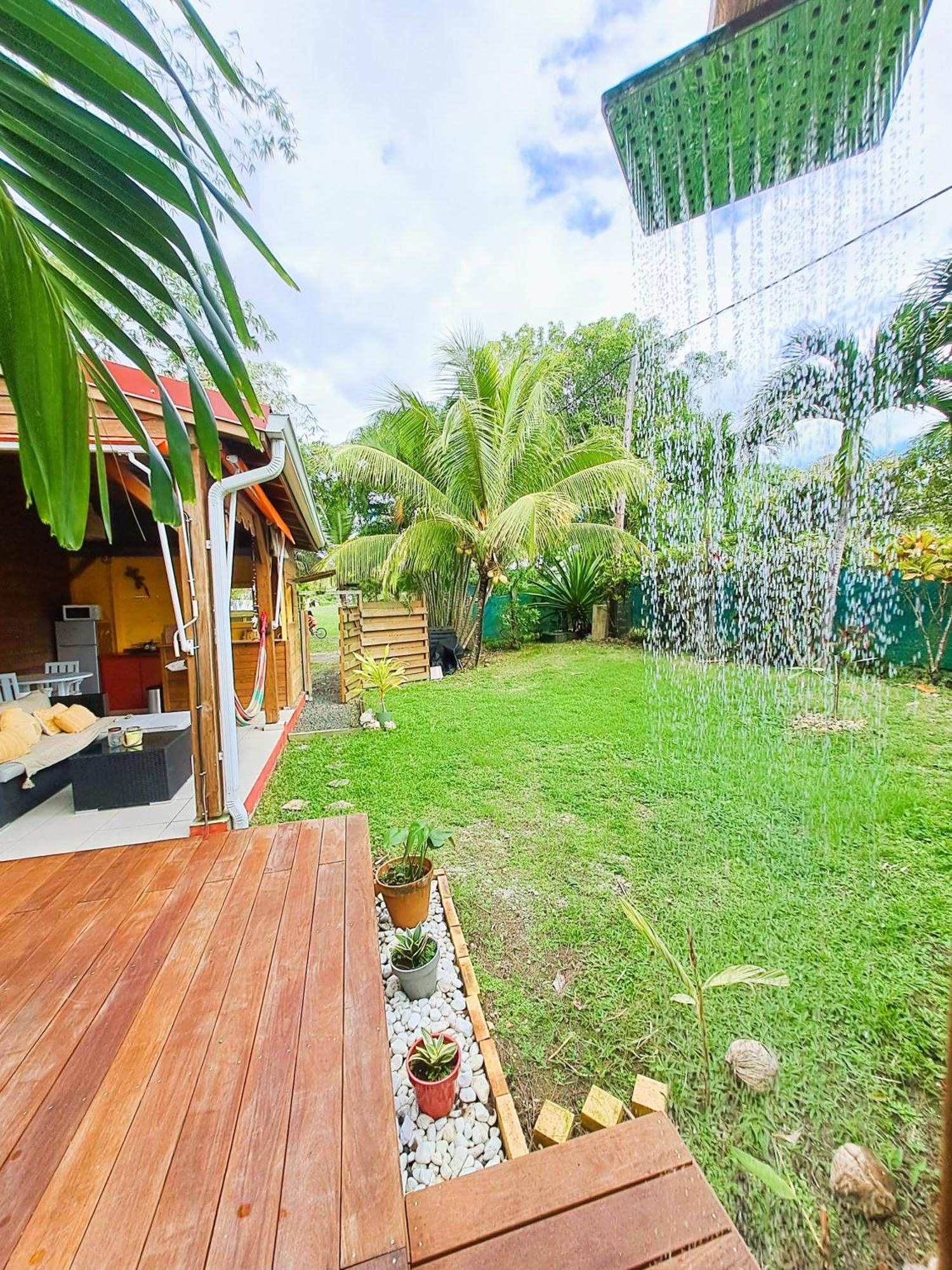 Yuka Lodge - Bungalow Prive Avec Jardin En Pleine Nature Sainte-Anne  Buitenkant foto