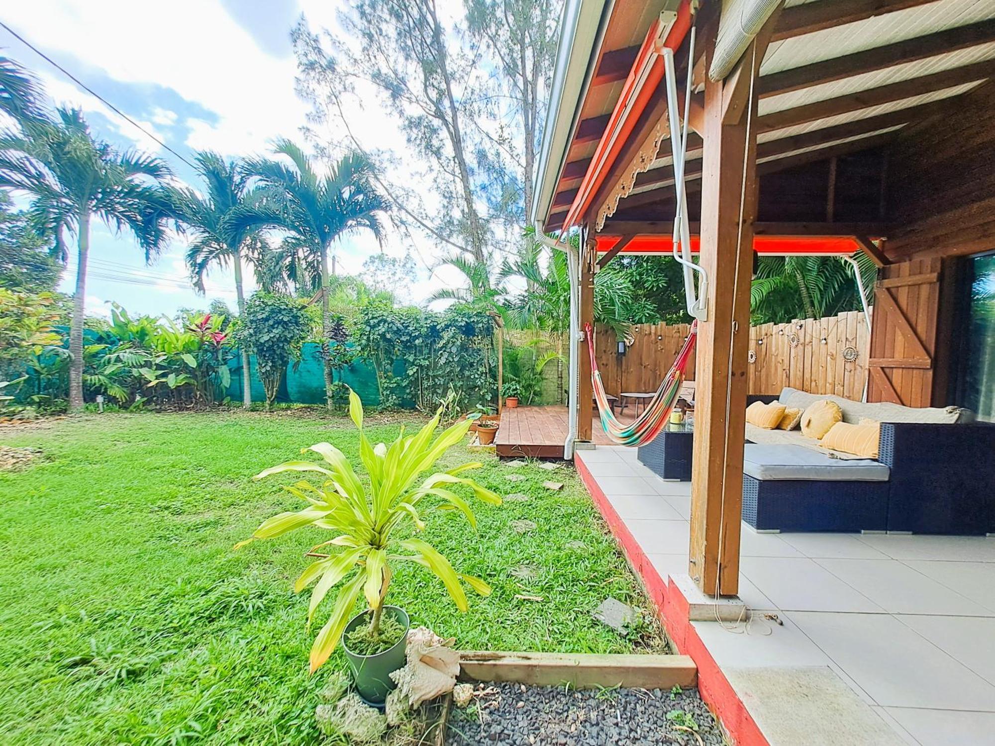 Yuka Lodge - Bungalow Prive Avec Jardin En Pleine Nature Sainte-Anne  Buitenkant foto